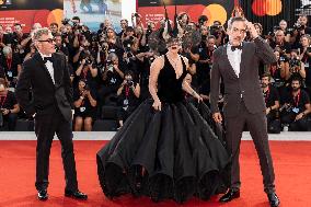 81st Mostra - Lady Gaga And Fiance Walk The Red Carpet