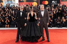 81st Mostra - Lady Gaga And Fiance Walk The Red Carpet