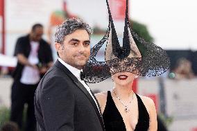 81st Mostra - Lady Gaga And Fiance Walk The Red Carpet