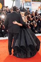 81st Mostra - Lady Gaga And Fiance Walk The Red Carpet