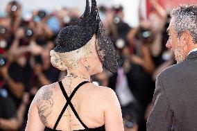 81st Mostra - Lady Gaga And Fiance Walk The Red Carpet