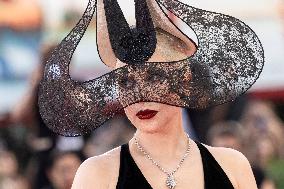 81st Mostra - Lady Gaga And Fiance Walk The Red Carpet