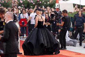 81st Mostra - Lady Gaga And Fiance Walk The Red Carpet