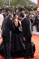 81st Mostra - Lady Gaga And Fiance Walk The Red Carpet