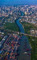 North Jiangsu Canal Container Traffic Record High