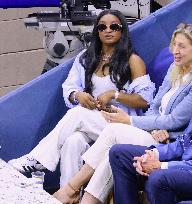 US Open - Celebs on Day 10 in New York