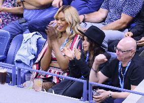 US Open - Celebs on Day 10 in New York