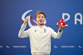 Paris 2024 Paralympics - Cycling Time Trial - Medal Ceremony