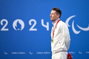 Paris 2024 Paralympics - Cycling Time Trial - Medal Ceremony