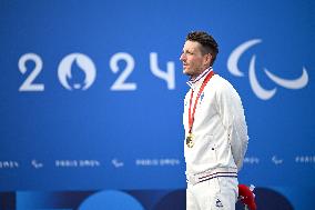 Paris 2024 Paralympics - Cycling Time Trial - Medal Ceremony