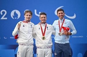 Paris 2024 Paralympics - Cycling Time Trial - Medal Ceremony