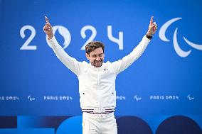 Paris 2024 Paralympics - Cycling Time Trial - Medal Ceremony