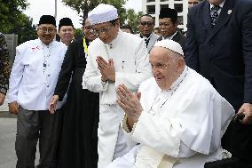 Pope Francis At Interreligious Meeting - Jakarta