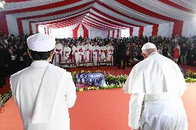 Pope Francis At Interreligious Meeting - Jakarta