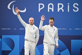 Paris 2024 Paralympics - Cycling Time Trial - Medal Ceremony