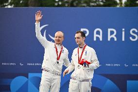 Paris 2024 Paralympics - Cycling Time Trial - Medal Ceremony