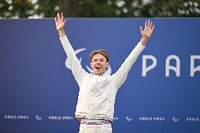 Paris 2024 Paralympics - Cycling Time Trial - Medal Ceremony