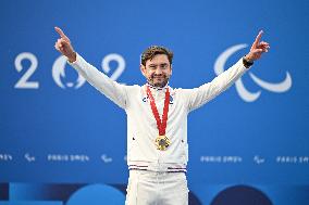 Paris 2024 Paralympics - Cycling Time Trial - Medal Ceremony