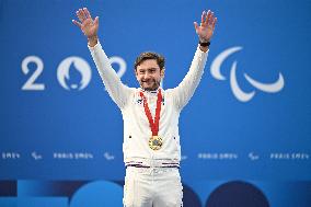 Paris 2024 Paralympics - Cycling Time Trial - Medal Ceremony