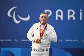 Paris 2024 Paralympics - Cycling Time Trial - Medal Ceremony