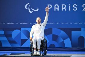 Paris 2024 Paralympics - Cycling Time Trial - Medal Ceremony