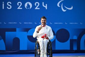 Paris 2024 Paralympics - Cycling Time Trial - Medal Ceremony