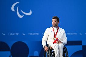 Paris 2024 Paralympics - Cycling Time Trial - Medal Ceremony