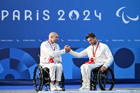 Paris 2024 Paralympics - Cycling Time Trial - Medal Ceremony