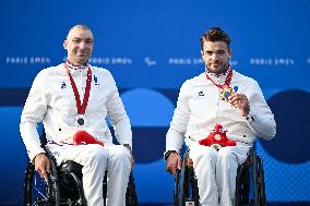 Paris 2024 Paralympics - Cycling Time Trial - Medal Ceremony