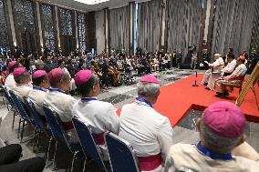 Pope Francis Meets Charity Organizations - Jakarta