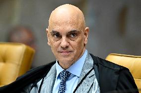 Brazil's Supreme Court Justice Alexandre De Moraes