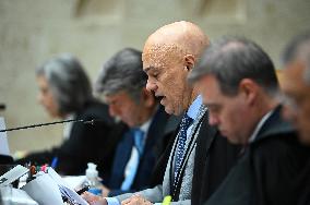 Brazil's Supreme Court Justice Alexandre De Moraes