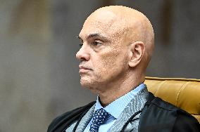 Brazil's Supreme Court Justice Alexandre De Moraes