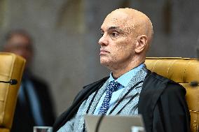 Brazil's Supreme Court Justice Alexandre De Moraes