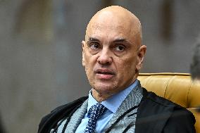 Brazil's Supreme Court Justice Alexandre De Moraes