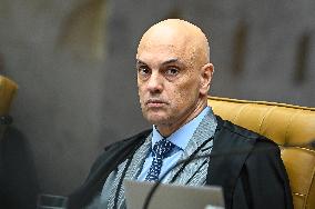 Brazil's Supreme Court Justice Alexandre De Moraes