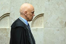 Brazil's Supreme Court Justice Alexandre De Moraes