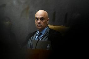 Brazil's Supreme Court Justice Alexandre De Moraes