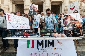 Protest By Support Teachers And Families Of Pupils With Disabilities.