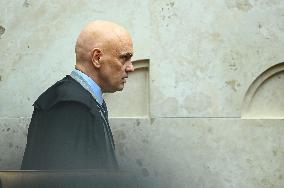 Brazil's Supreme Court Justice Alexandre De Moraes