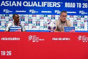 2026 Fifa World Cup Qualifier -UAE Press Conference