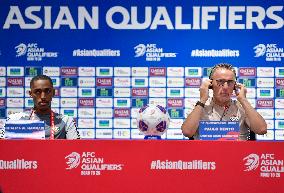 2026 Fifa World Cup Qualifier -UAE Press Conference