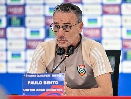 2026 Fifa World Cup Qualifier -UAE Press Conference