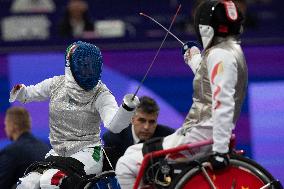 Wheelchair Fencing - Paris 2024 Summer Paralympic Games: Day 6