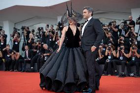 ''Joker: Folie a Deux'' Red Carpet - The 81st Venice International Film Festival