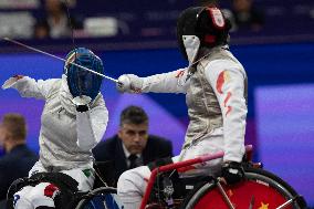 Wheelchair Fencing - Paris 2024 Summer Paralympic Games: Day 6