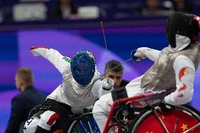 Wheelchair Fencing - Paris 2024 Summer Paralympic Games: Day 6