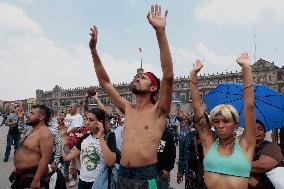 Staff Of The Supreme Court Of Justice Of The Nation In Mexico, Continues To Work Stoppage By Judicial Reform