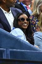 US Open - Simone Biles Attending