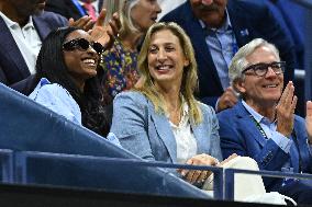 US Open - Simone Biles Attending